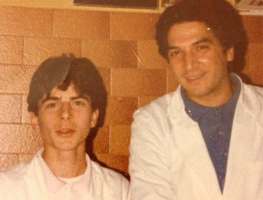 Donato e Enzo nel 1983